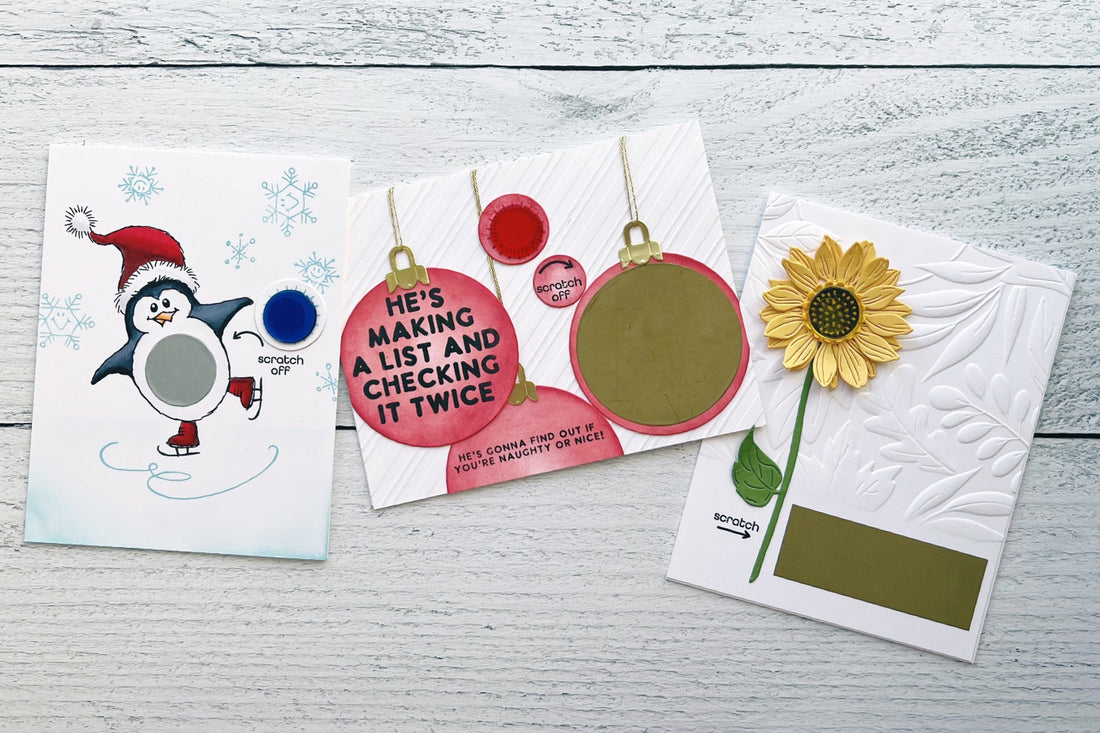 Take Action Sentiments Scratch Off Inspiration