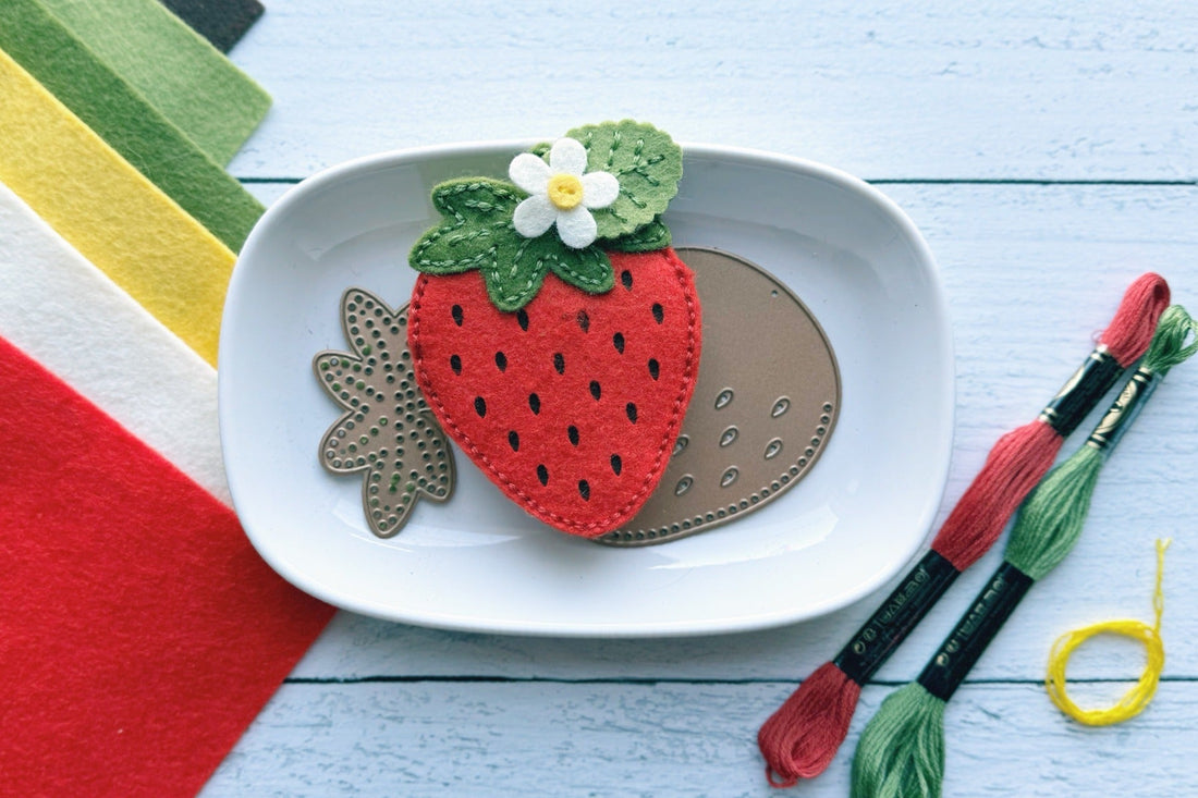 Step by Step Tutorial: How To Create the Felt Berry Blossom