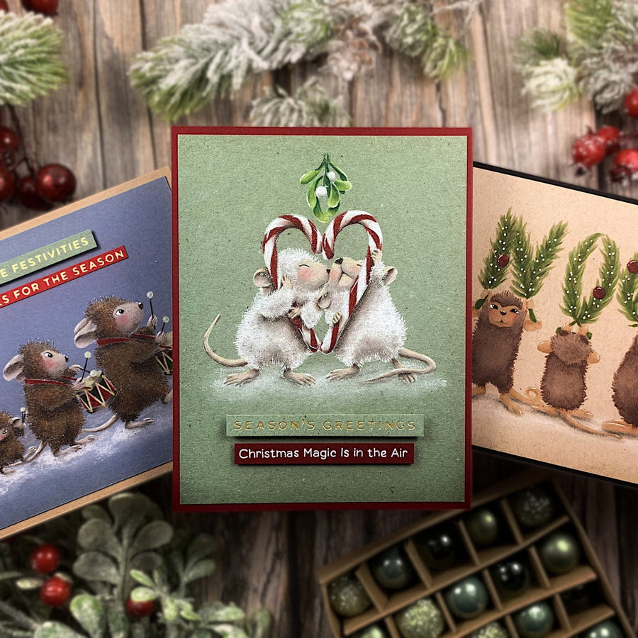 The Sweetest Christmas Cards With House Mouse