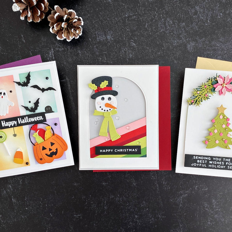 Using the Beautiful Wreaths Collection Without Making a Wreath