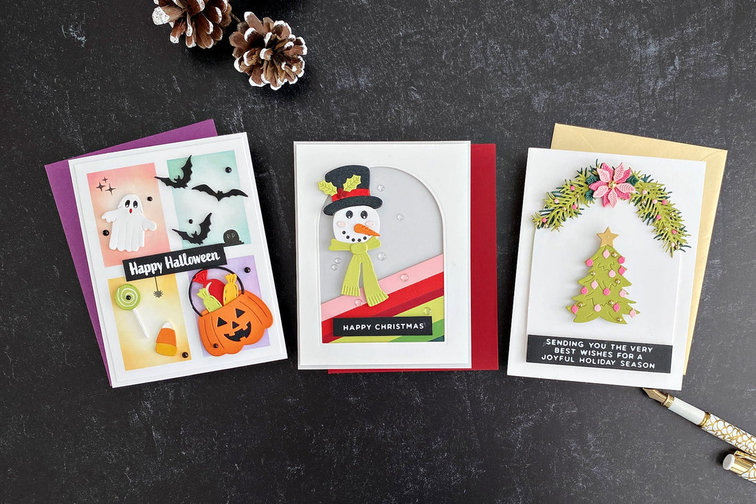 Using the Beautiful Wreaths Collection Without Making a Wreath