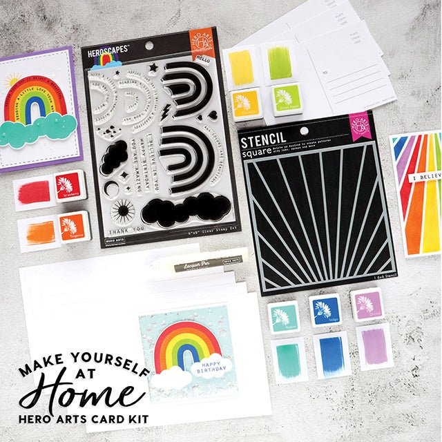 June 2022 Make Yourself at Home Card Kit at JOANN - Hero Arts