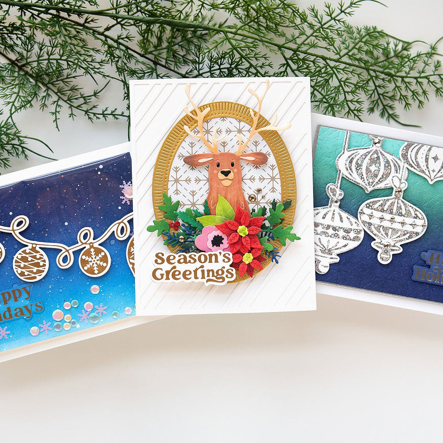 Trio of Joyful Christmas Cards with Jung AhSang