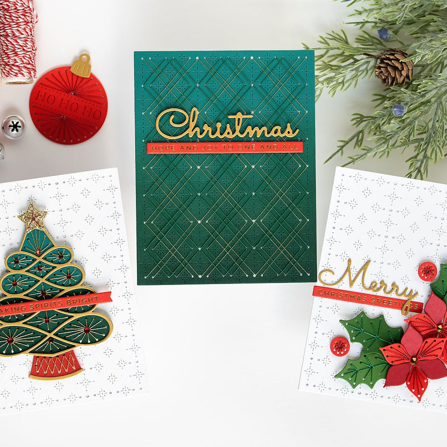 Stitched for Christmas Card Inspiration with Jung AhSang