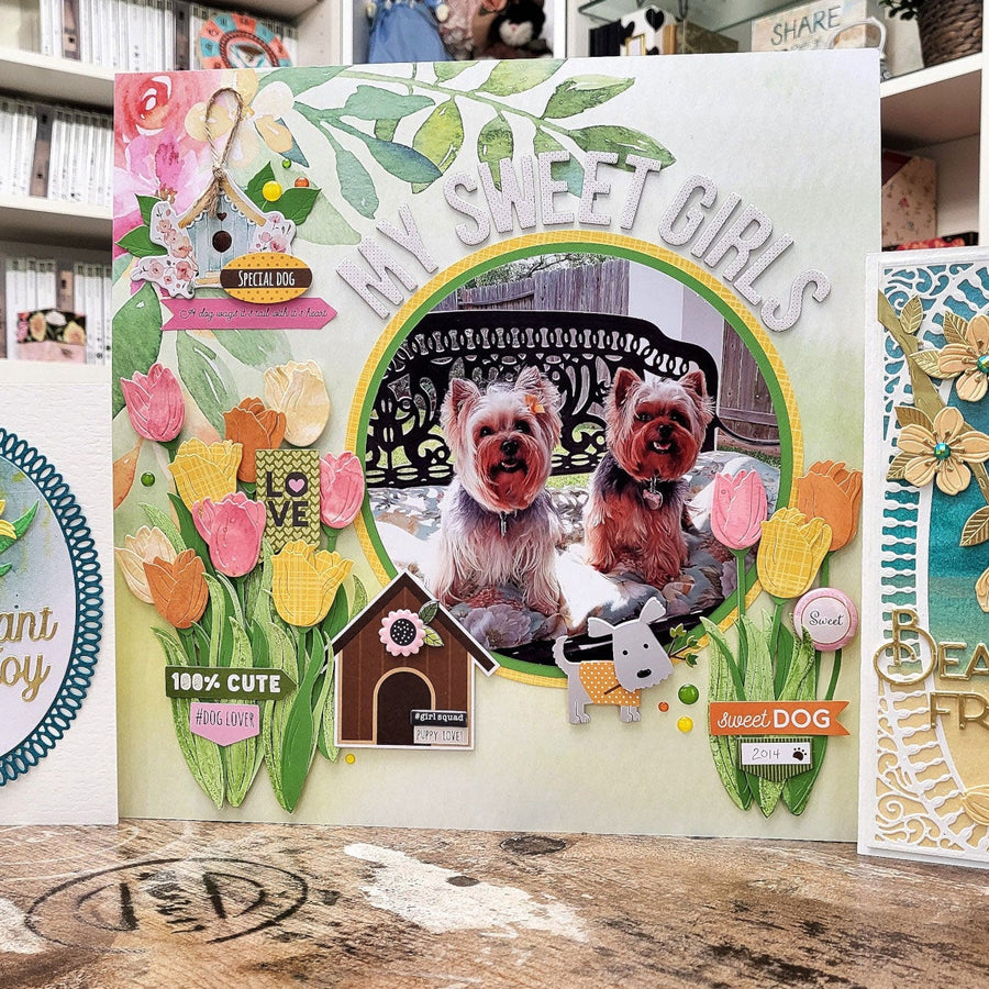 Layered Fleur Bouquet Slimlines with Karen Yagel