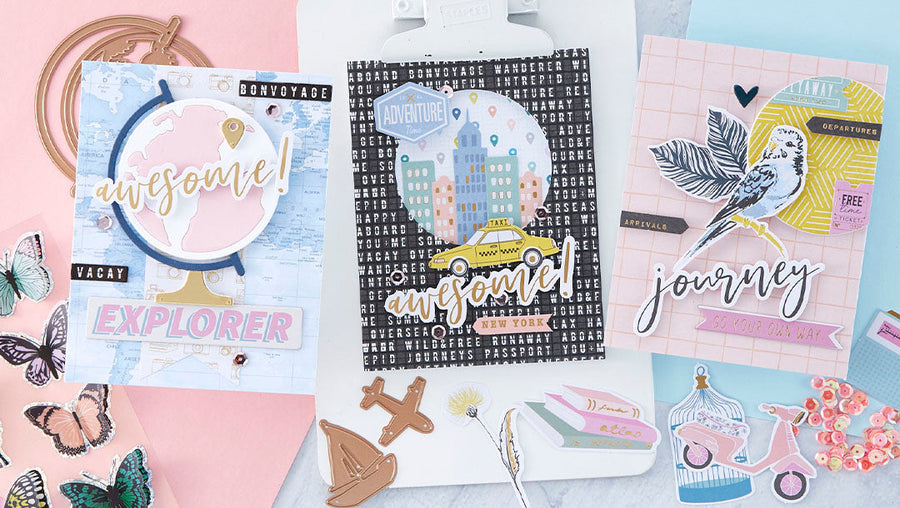 August 2020 Card Kit of the Month is Here – Around The World