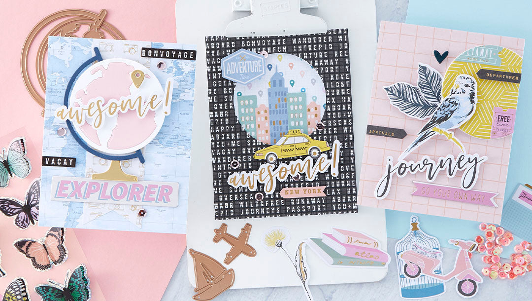 August 2020 Card Kit of the Month is Here – Around The World