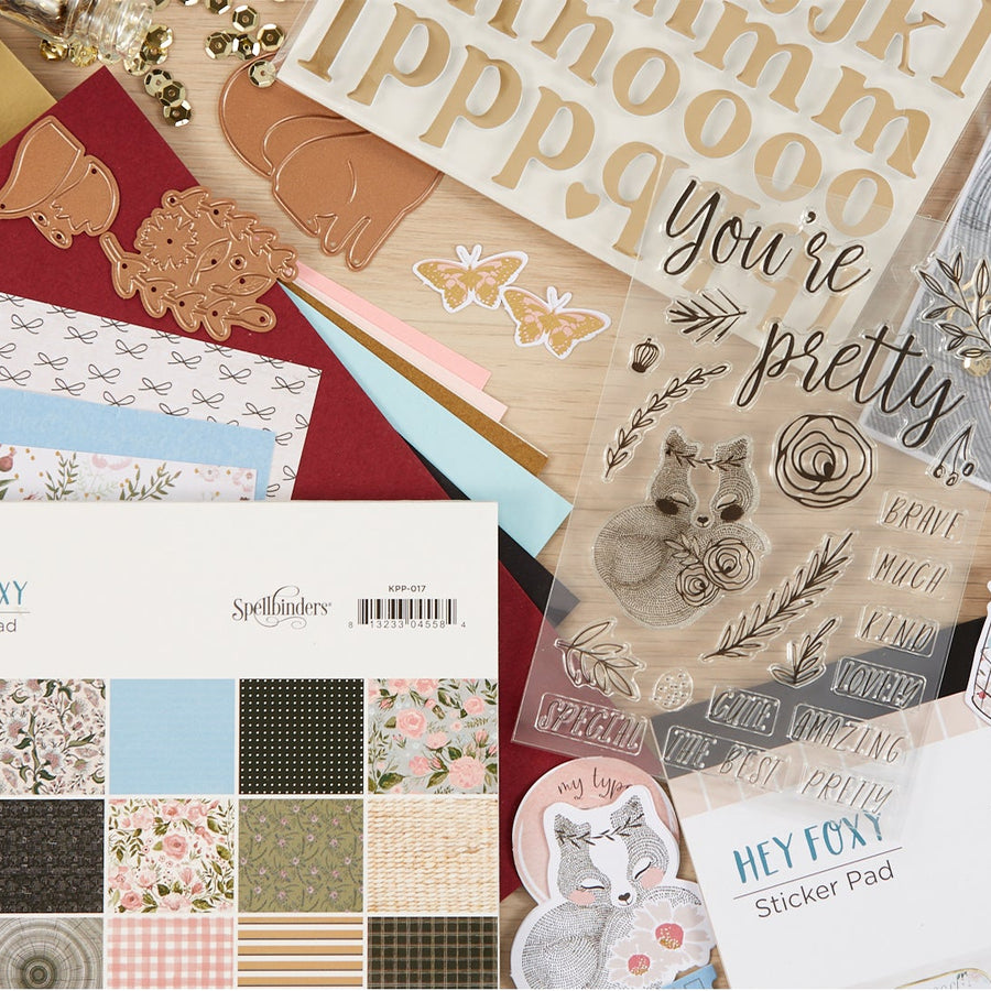 Coming Soon! December 2019 Clubs! Card Kit of the Month – Hey Foxy. Unboxing Video
