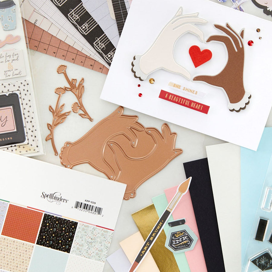 Coming Soon! December 2020 Clubs! Card Kit of the Month – Heart Hands. Unboxing Video