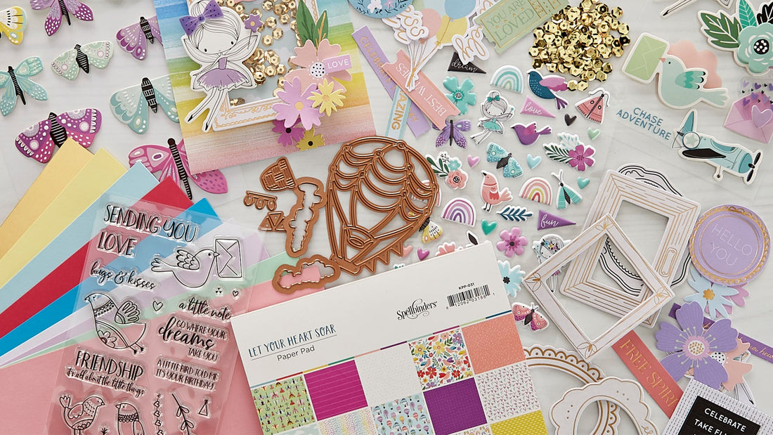 Coming Soon! February 2021 Clubs! Card Kit of the Month – Let Your Heart Soar. Unboxing Video