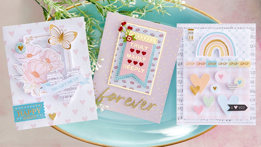 January 2022 Card Kit of the Month Preview & Tutorials – Truly, Madly, Deeply