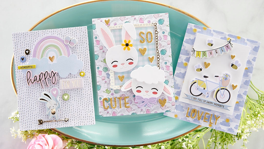 March 2022 Card Kit of the Month Preview & Tutorials – Have a Springy Day