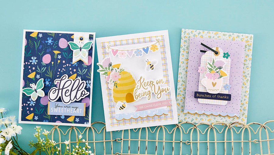 March 2023 Quick & Easy Card Kit of the Month Preview & Tutorials – Bee Yourself