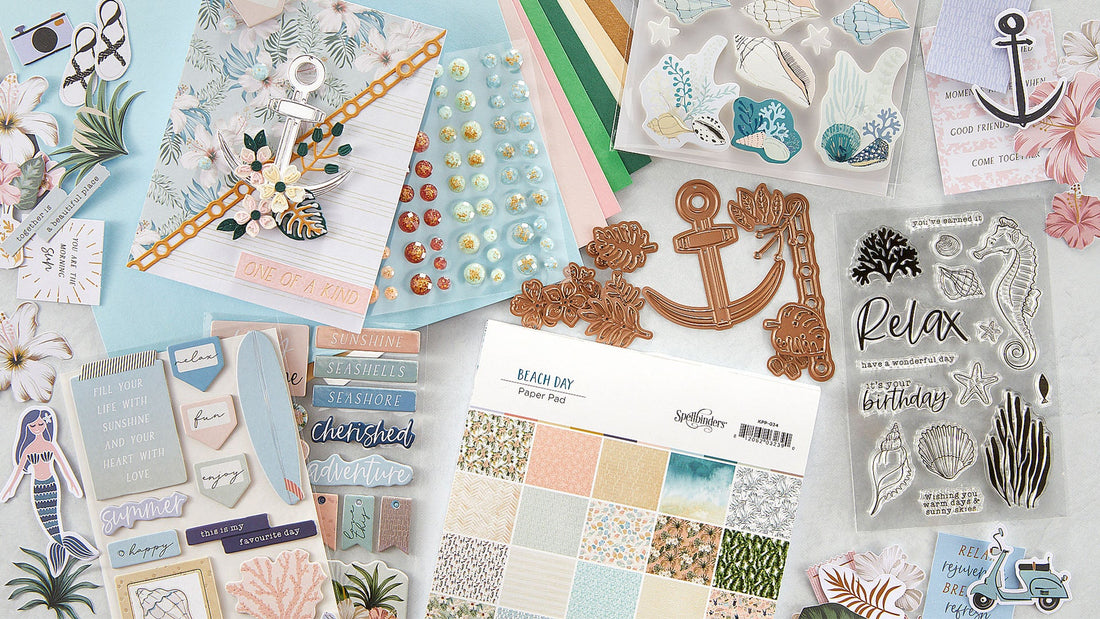 Coming Soon! May 2021 Clubs! Card Kit of the Month – Beach Day. Unboxing Video