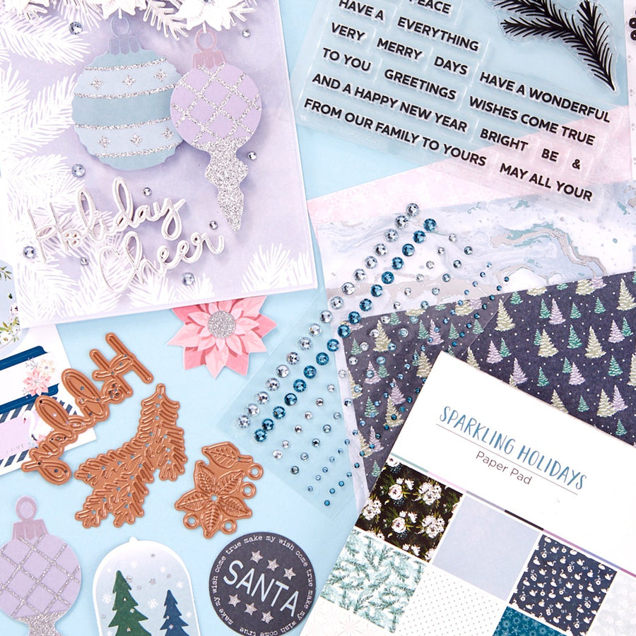 Coming Soon! October 2019 Clubs! Card Kit of the Month – Sparkling Holidays. Unboxing Video