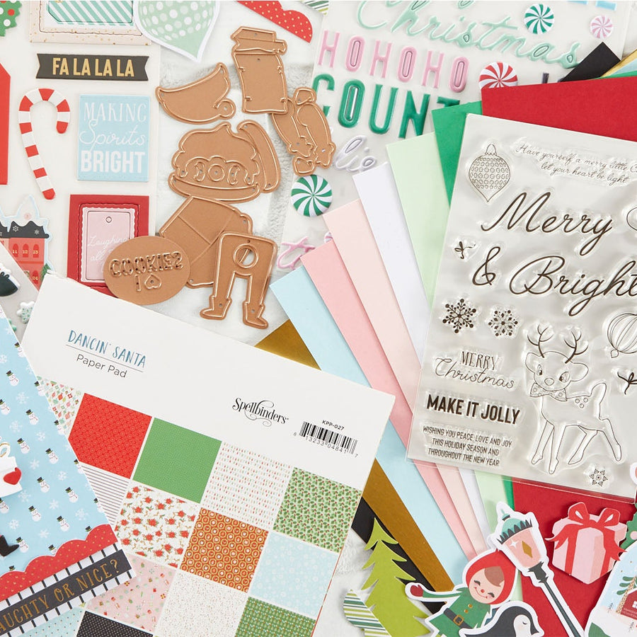 Coming Soon! October 2020 Clubs! Card Kit of the Month – Dancin’ Santa. Unboxing Video