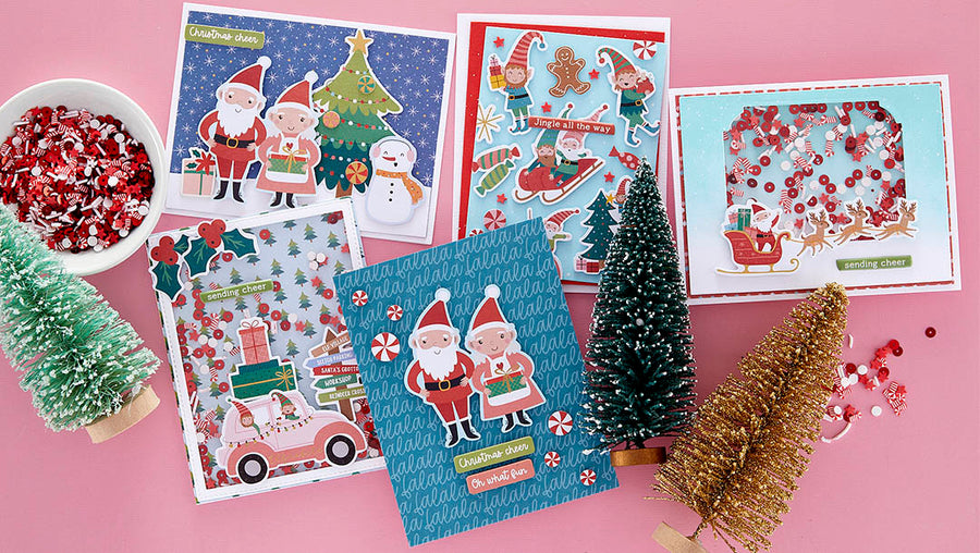 October 2023 Quick & Easy Card Kit of the Month Preview & Tutorials – Feeling Festive