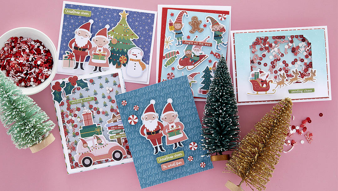 October 2023 Quick & Easy Card Kit of the Month Preview & Tutorials – Feeling Festive