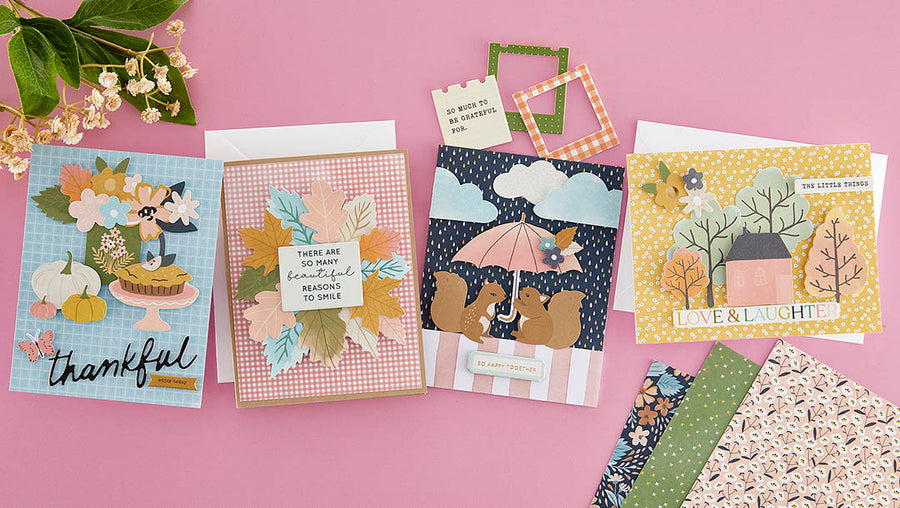 September 2023 Quick & Easy Card Kit of the Month Preview & Tutorials – Jump Into Fall