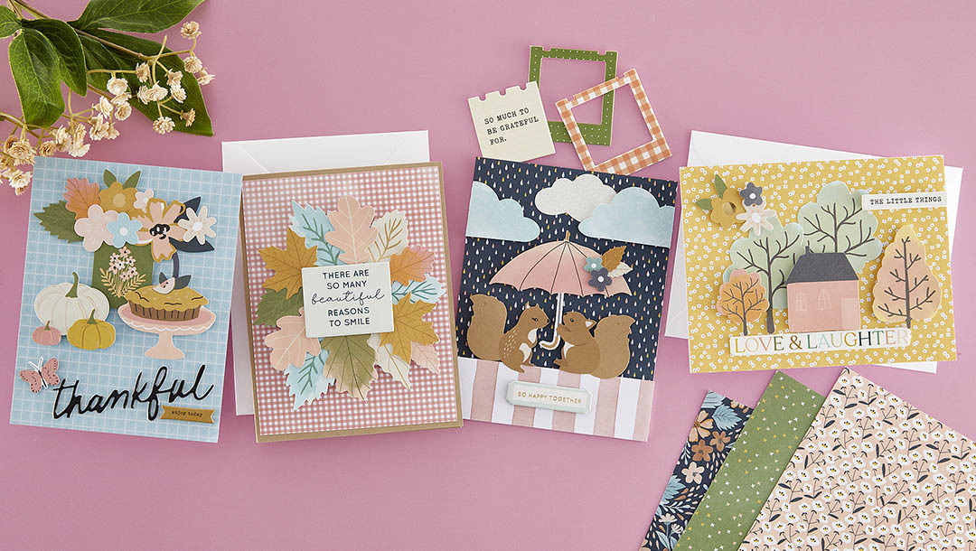 September 2023 Quick & Easy Card Kit of the Month Preview & Tutorials – Jump Into Fall