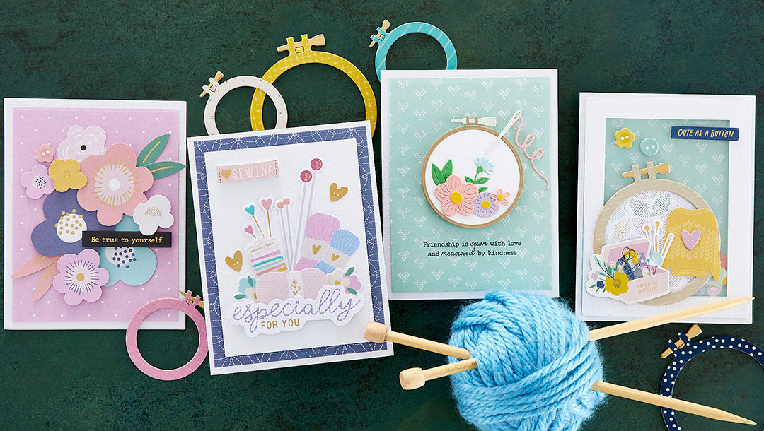 September 2022 Card Kit of the Month Preview & Tutorials – Sew Happy
