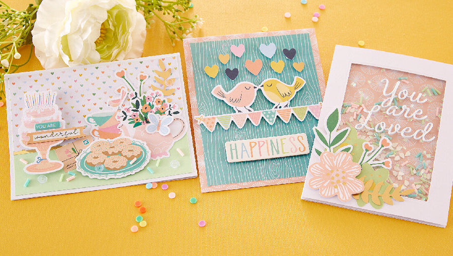 May 2023 Quick & Easy Card Kit of the Month Preview & Tutorials – Spreading Happiness