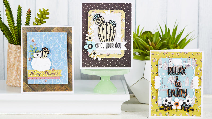 March 2019 Card Kit of the Month is Here – Relax & Enjoy