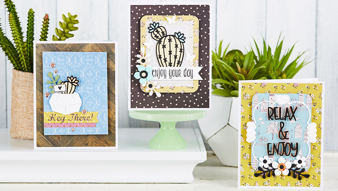 March 2019 Card Kit of the Month is Here – Relax & Enjoy