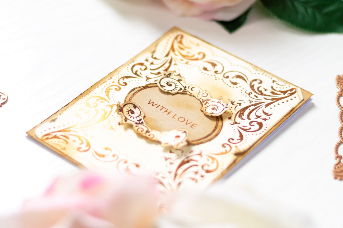 Royal Flourish Inspiration | Clean & Simple Foiled Cards with Laura Volpes