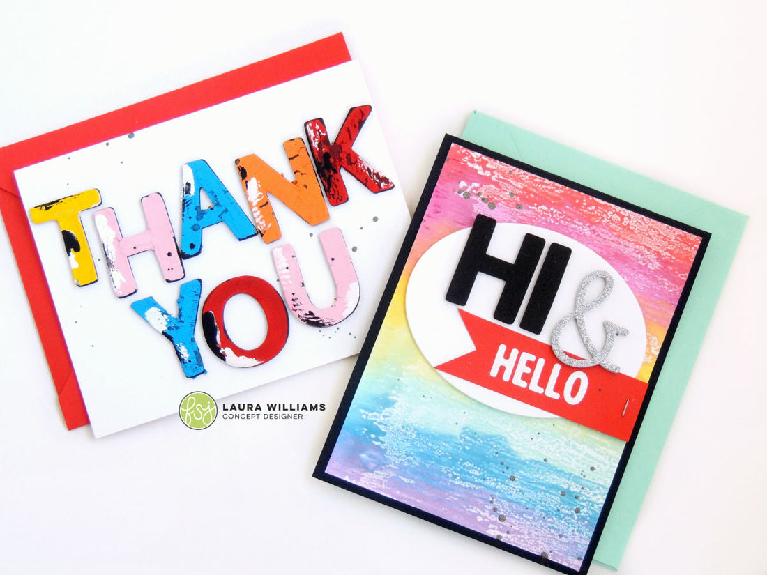 2 Ways to Use Foam Letter Stickers