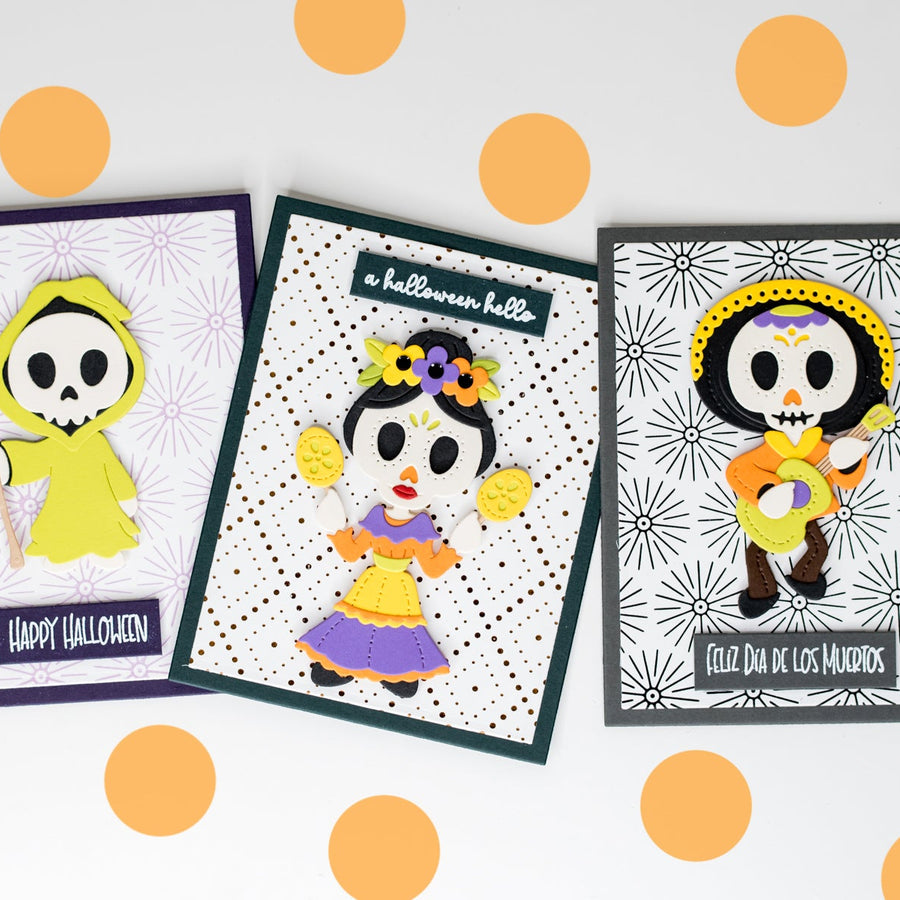 Easy Interactive Halloween Cards with Dancin' Halloween Dies