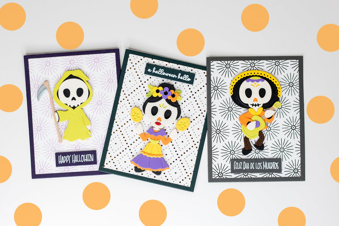 Easy Interactive Halloween Cards with Dancin' Halloween Dies