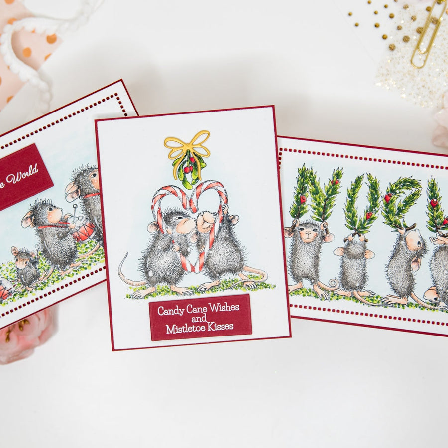 House-Mouse Christmas Card Ideas to Try!