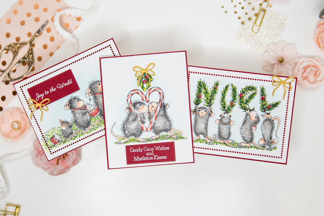 House-Mouse Christmas Card Ideas to Try!