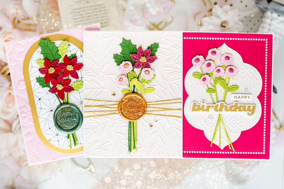 Sealed For Christmas Card Making Inspiration with Leica Palma