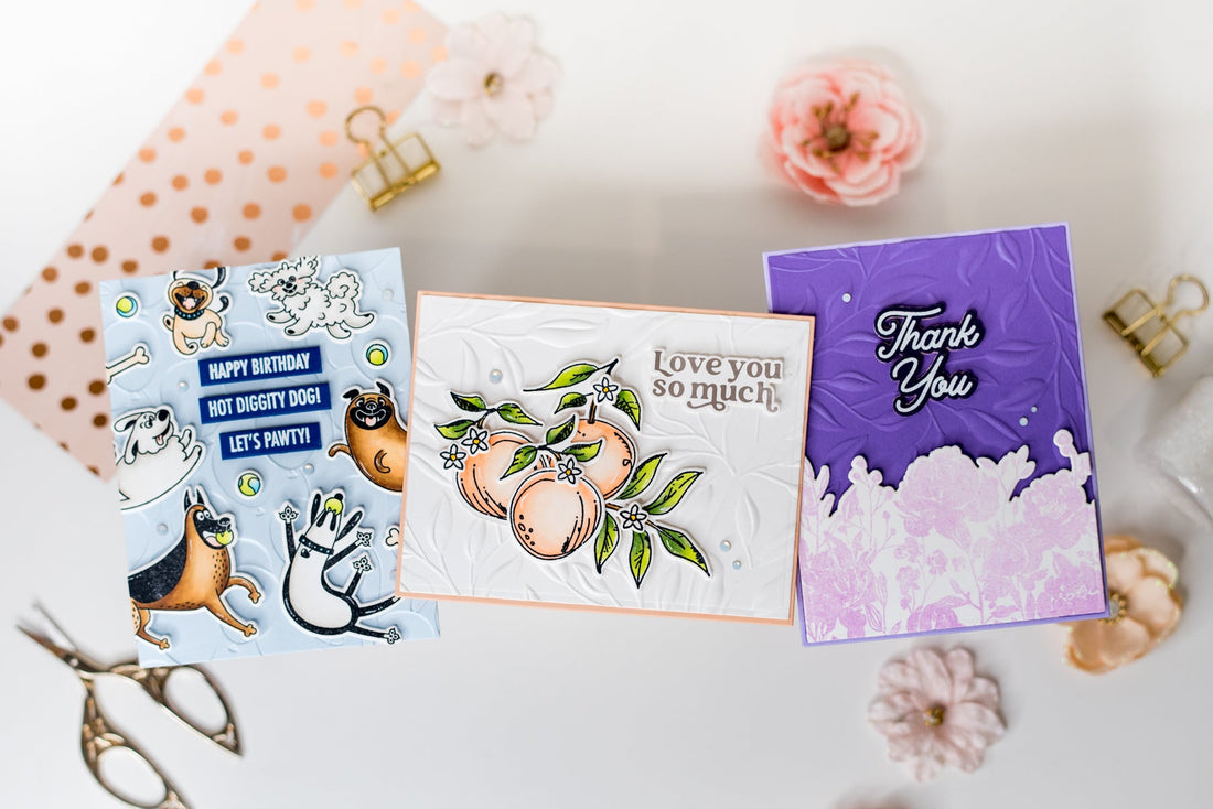 Card Assortment Featuring the New Simon Hurley Collection with Leica Palma