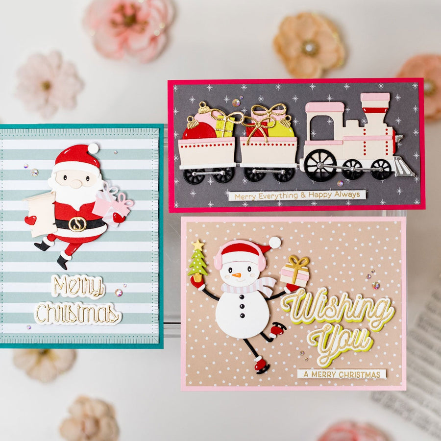 Tinsel Time Christmas Cardmaking with Leica Palma