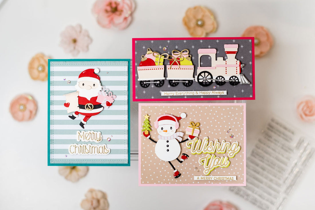 Tinsel Time Christmas Cardmaking with Leica Palma