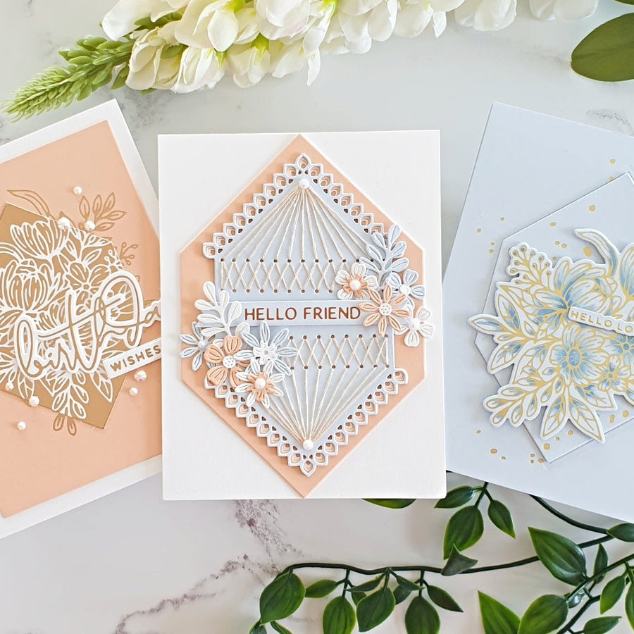 Hexi-Gems Card Ideas with Lisa Tilson