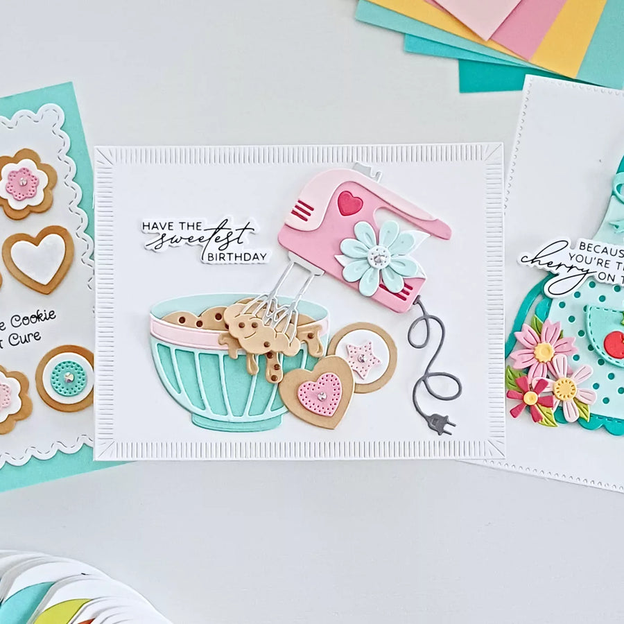 Sweet Cardmaking Inspiration with the Spellbinders Make It & Bake It Collection