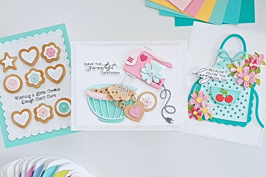 Sweet Cardmaking Inspiration with the Spellbinders Make It & Bake It Collection