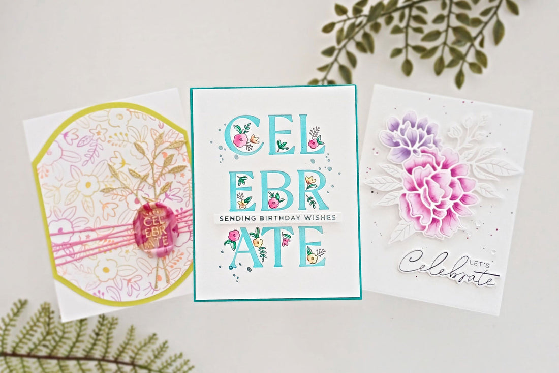 Make Your Blooms Bloom and Create Three Pretty Floral Cards