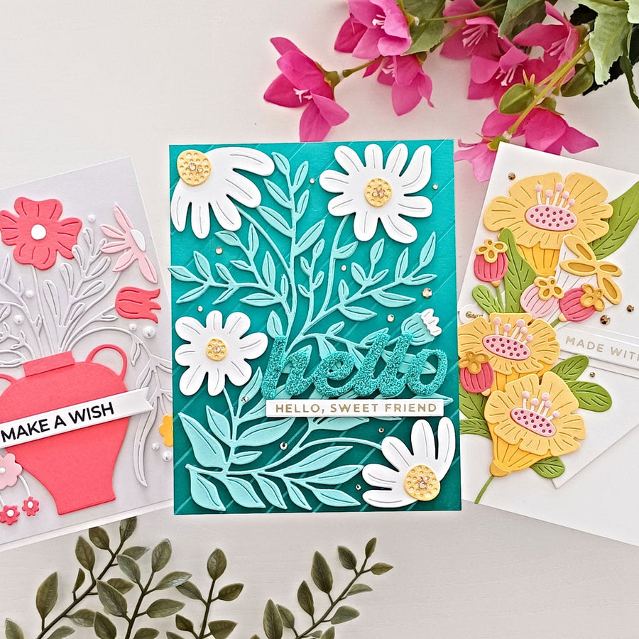 Brighten Up Your Day and Create Three Simple Floral Cards