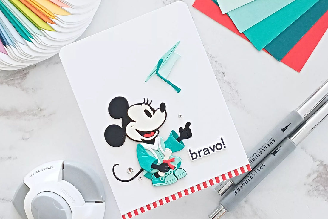 Step-by-Step Graduation Card Tutorial with Classic Mouse Dies