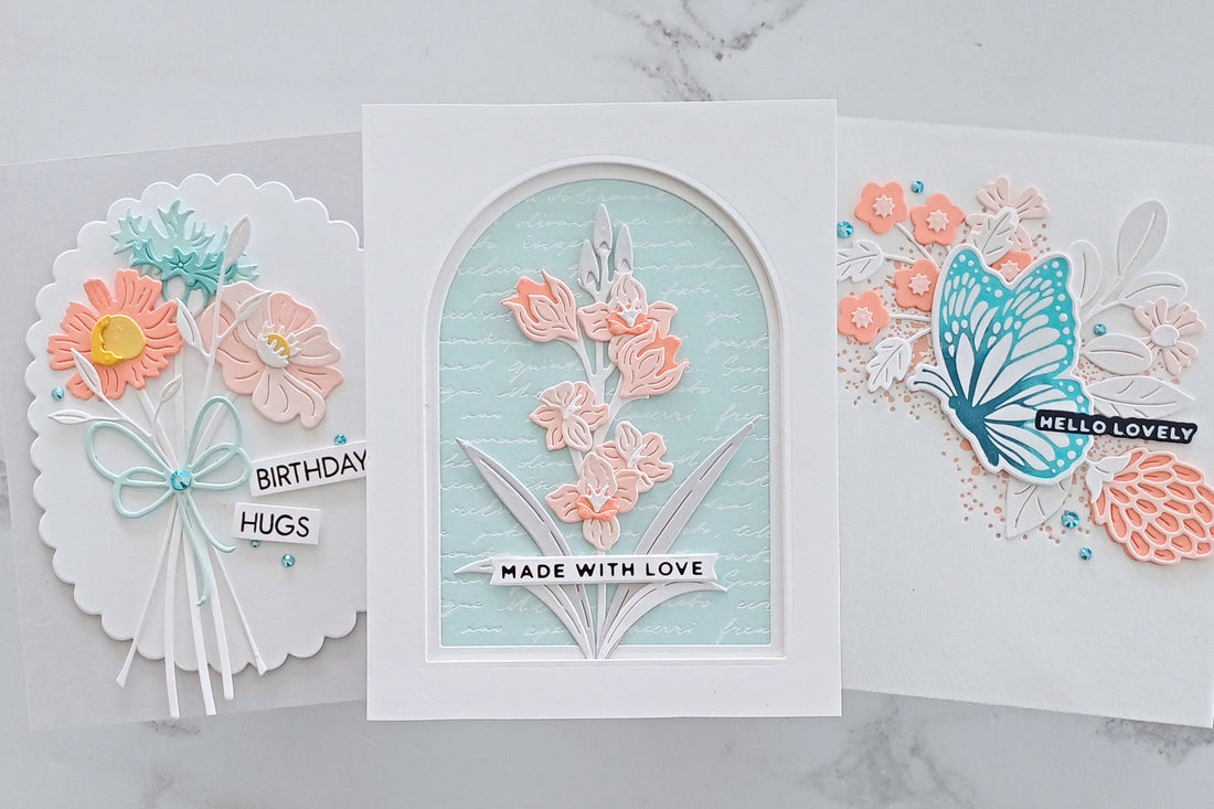 Clean & Simple Pastel Floral Cards