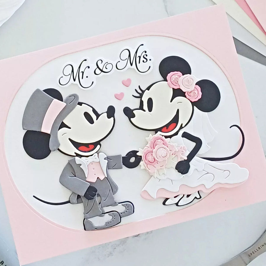 Wedding Mouse Card Tutorial with Dies | Step-by-Step DIY Cardmaking Guide