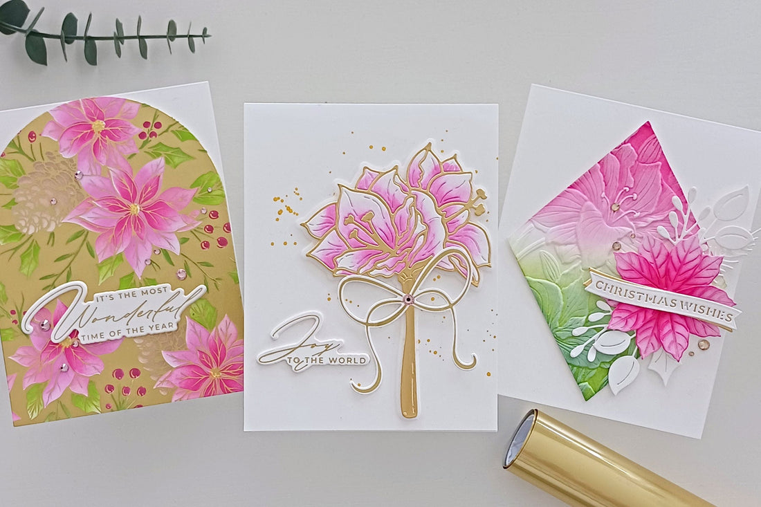 Festive Florals Three Ways