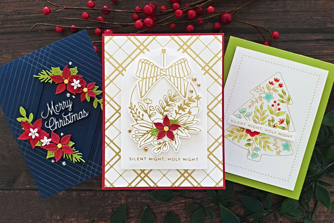 Foiled Glimmer Greetings Cards with Lisa Tilson