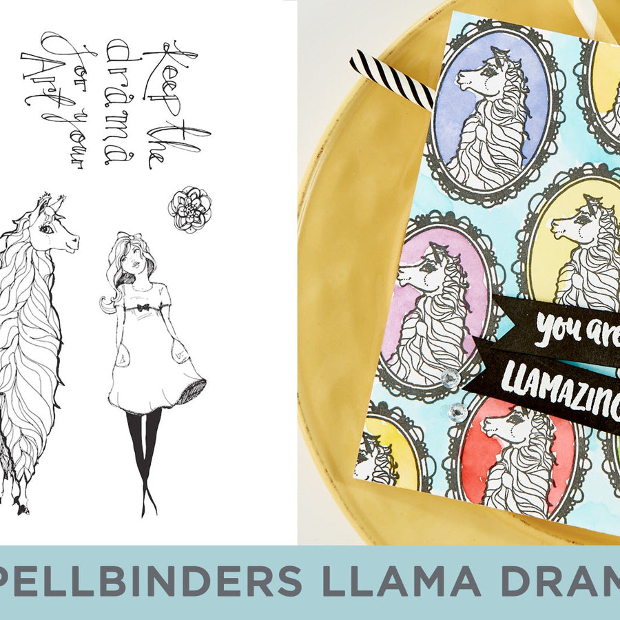 Cardmaking Inspiration | You are Llamazing Card Featuring Llama Drama with Kim Kesti