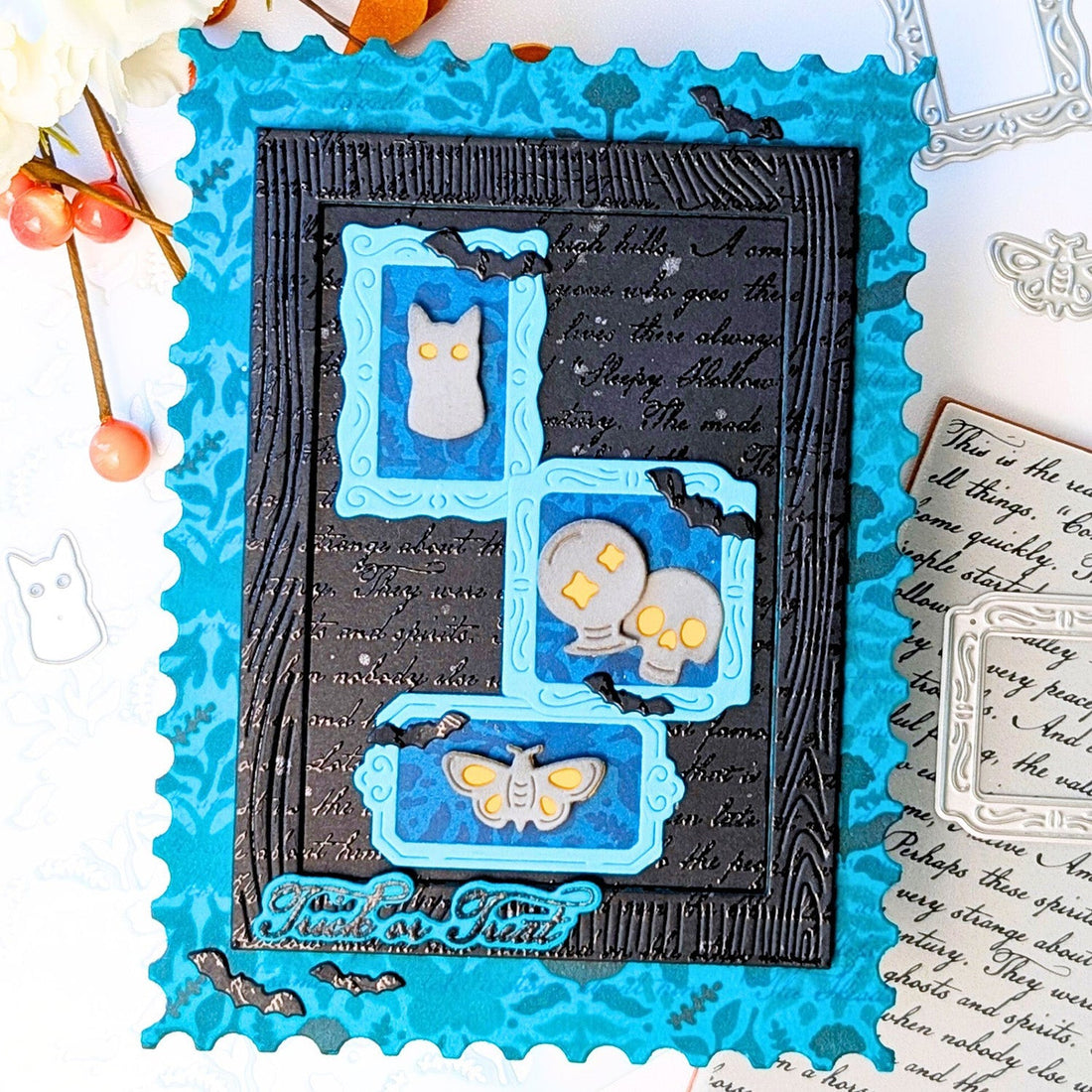 Trick or Treat - August Cling Paired with Layering Stencils